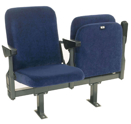 Fauteuil d'auditorium contemporain - ESPACE 628 - Quinette Gallay - en tissu / pliant / ergonomique