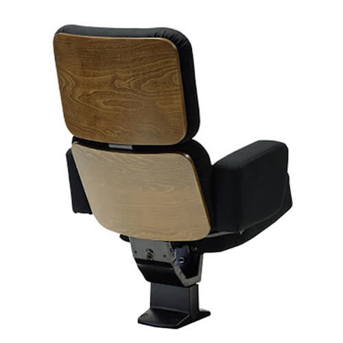 Fauteuil de cinéma en tissu - WOOD 2 - Quinette Gallay - professionnel / bleu / pliant