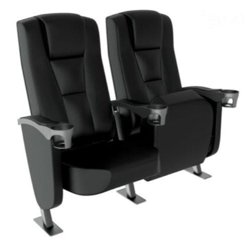 Fauteuil de cinéma en tissu - PARAGON 755 - Quinette Gallay - professionnel / noir / beige