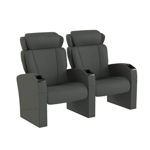 Fauteuil de cinéma en tissu - OPUS - Quinette Gallay - professionnel / gris / beige