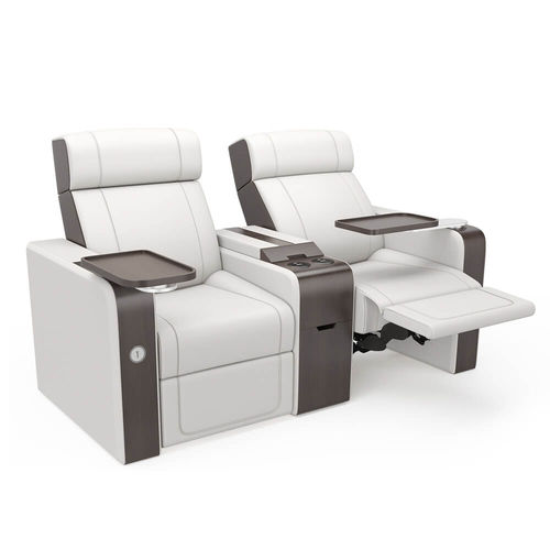 Fauteuil de cinéma en tissu - TUSCANY - Quinette Gallay - professionnel / Home Cinéma / blanc