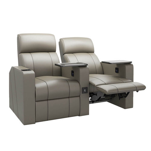 Fauteuil de cinéma en tissu - VERONA - Quinette Gallay - professionnel / Home Cinéma / gris