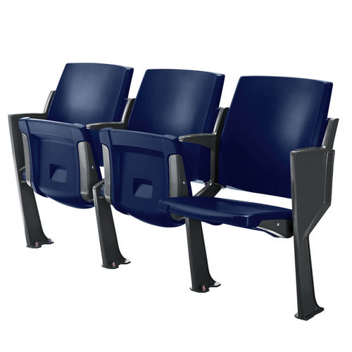 Chaise d'auditorium pour stade - BLM 5100 - Quinette Gallay - contemporaine / pour extérieur / en polyéthylène