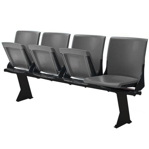 Chaise d'auditorium pour stade - BLM 9000 - Quinette Gallay - contemporaine / d'extérieur / en polyéthylène