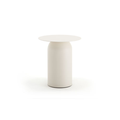Table d'appoint contemporaine - 154 - freistil - en acier laqué / ronde / résidentielle