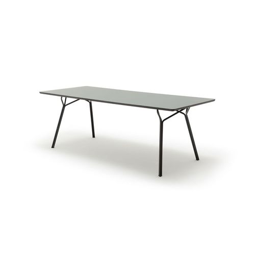 Table à manger contemporaine - 120 - freistil - en chêne / en MDF / avec piètement en chêne