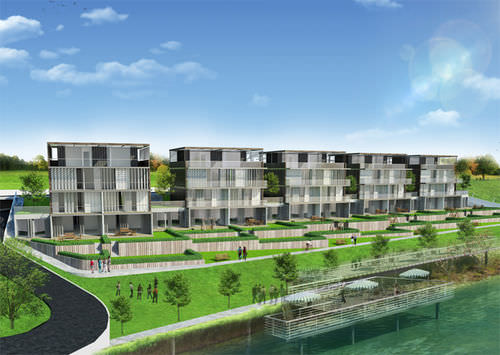 Bâtiment préfabriqué - GAYRIMENKUL GELIŞTIRME - Steelife - en acier / ossature métallique / pour logement collectif