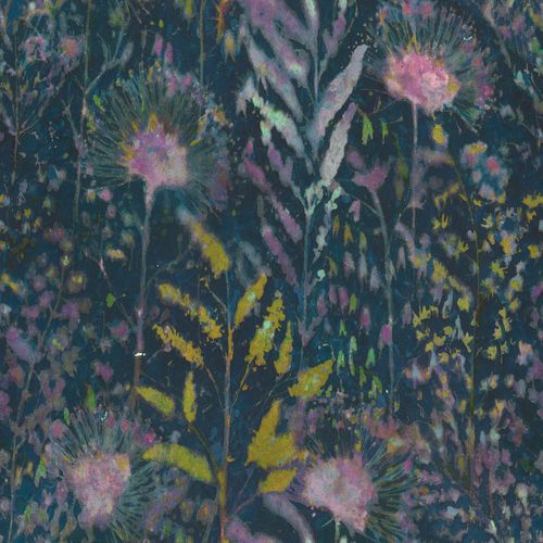 Papier peint contemporain - Dandelion  - York wallcoverings - en vinyle / à motif floral / aspect tissu