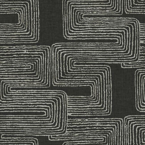 Papier peint contemporain - Nikki Chu Zulu Signature - York wallcoverings - en vinyle / à motif / aspect tissu