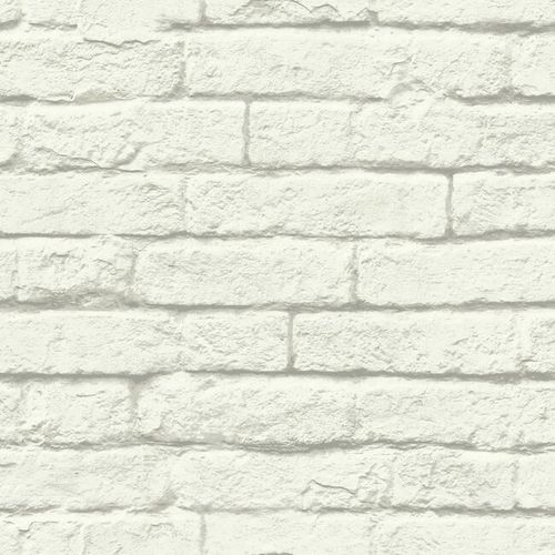 Papier peint contemporain - Brick-And-Mortar - York wallcoverings - en fibre naturelle / à motif / aspect brique