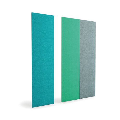 Panneau acoustique mural - INTO Concept - en tissu / rectangulaire / coloré