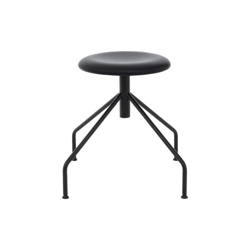Tabouret design scandinave - SPIDER - Bruunmunch Furniture ApS - avec piètement en acier / tapissé / pivotant