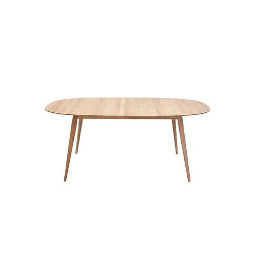 Table à manger design scandinave - PLAYDINNER  - Bruunmunch Furniture ApS - en chêne / en bois massif / avec piètement en bois