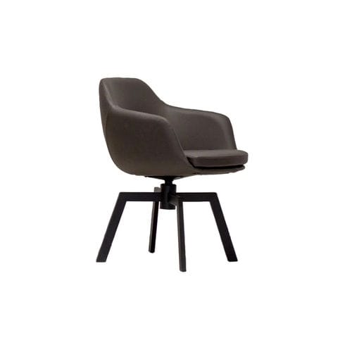 Chaise contemporaine - LAP 4053 - DRESSY - d'intérieur / en tissu / avec piètement en métal