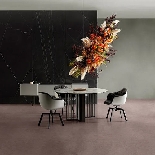 Chaise contemporaine - LAP 4054 - DRESSY - d'intérieur / en tissu / avec piètement en métal