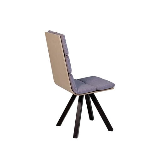 Chaise contemporaine - MARAIS H2 - DRESSY - d'intérieur / en tissu / avec piètement en métal