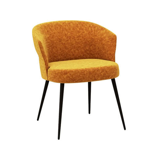 Chaise contemporaine - NUBO 4106 - DRESSY - d'intérieur / en tissu / en cuir