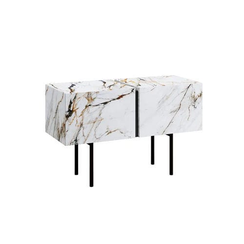 Buffet contemporain - MILES H77 - DRESSY - en MDF / en métal / en céramique