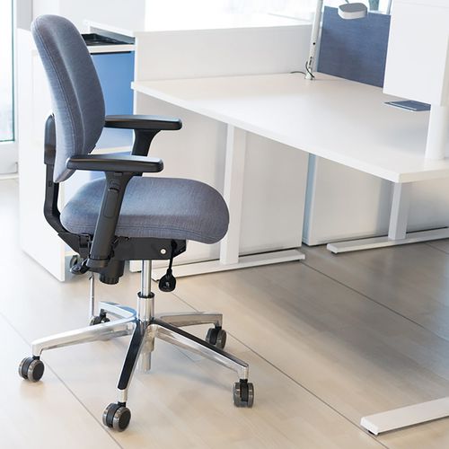 Chaise de bureau contemporaine - EVE 200 - edsbyn - d'intérieur / en tissu / avec piètement en métal