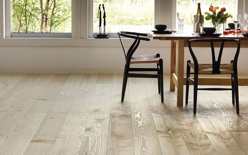 Parquet contrecollé - DOUGLAS SPRUCE LYED AND WHITE OILED - Rappgo - en douglas / en épicéa / huilé