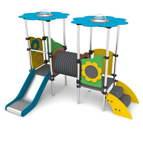 Structure de jeu pour aire de jeux - MFI-06 - Free Kids s.c. - en acier / en HDPE / modulaire