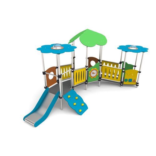 Structure de jeu pour aire de jeux - MFI-07 - Free Kids s.c. - en acier / en HDPE / modulaire