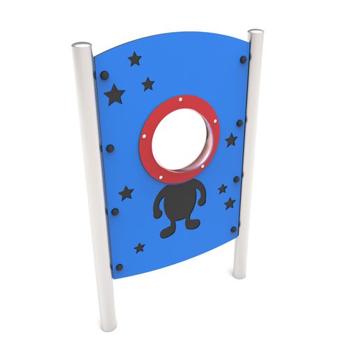 Panneau ludique en HPL - SPACEMAN BULLSEYE   - Free Kids s.c. - éducatif