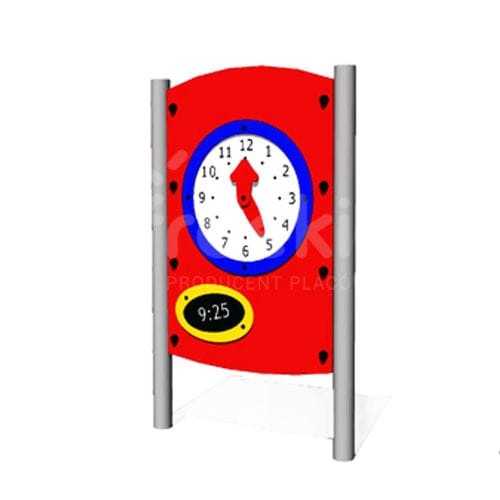 Panneau ludique en HPL - 0094008 - Free Kids s.c. - horloge