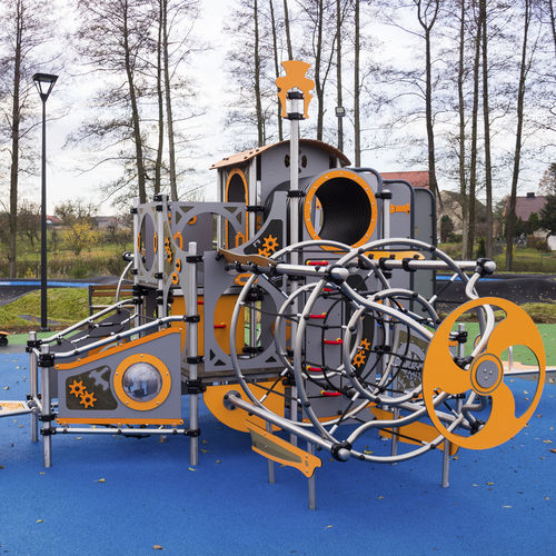 Structure de jeu pour aire de jeux - SUBMARINE   - Free Kids s.c. - pour établissement public / pour crèche / pour collectivité