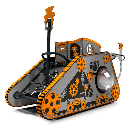 Véhicule pour aire de jeux - TANK   - Free Kids s.c. - d'extérieur / interactif