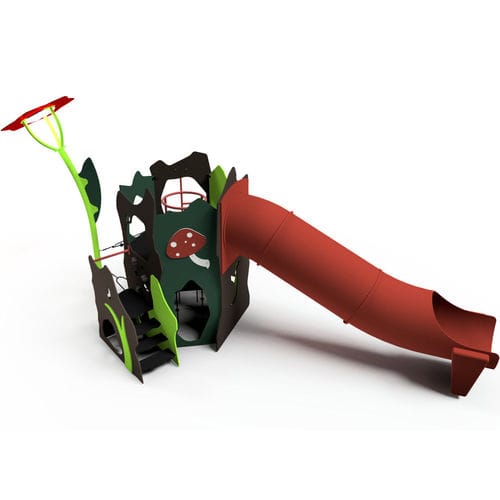 Structure de jeu pour aire de jeux - FLORI TRUNK   - Free Kids s.c. - pour crèche / pour collectivité / en HDPE