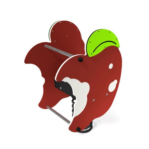 Jeu à ressort en acier galvanisé - APPLE  - Free Kids s.c. - en HDPE / nature / monoplace