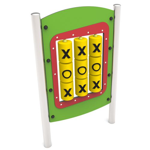 Panneau interactif pour aire de jeux - TIC TAC TOE   - Free Kids s.c.