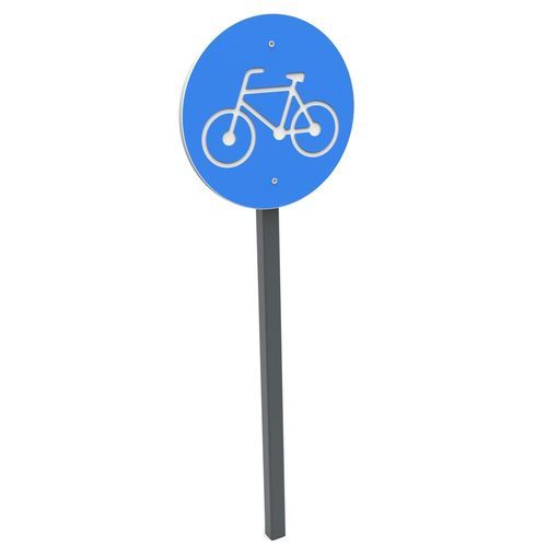 Panneau de signalisation routière sur pied - MC-ZN - Free Kids s.c.