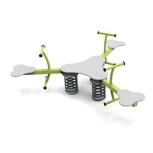 Jeu à ressort en inox - FLOX TRIPLE WAGGLE - Free Kids s.c. - 3 places