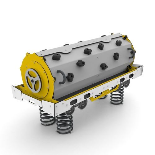 Jeu à ressort en métal - TANK WAGON  - Free Kids s.c. - transport / multiplace