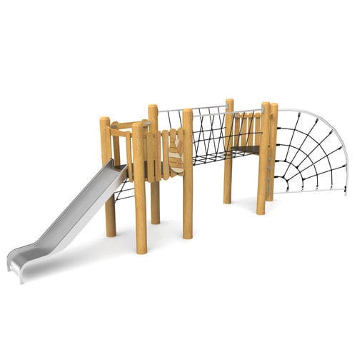 Structure de jeu pour aire de jeux - 0270005  - Free Kids s.c. - pour crèche / pour établissement public / pour collectivité