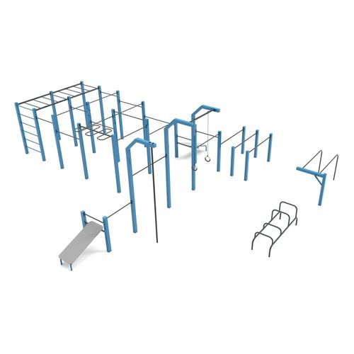 Parc de street workout pour espace public - P-016B  - Free Kids s.c. - pour aire de jeux / pour activité sportive / dips
