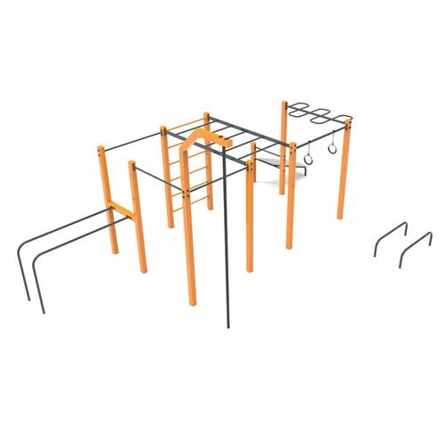 Parc de street workout pour fitness - P-065A  - Free Kids s.c. - abduction / extension / en métal