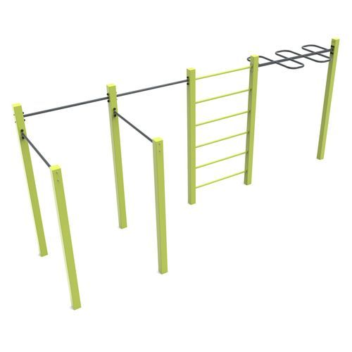 Parc de street workout pour fitness - P-097  - Free Kids s.c. - extension / en métal / d'extérieur