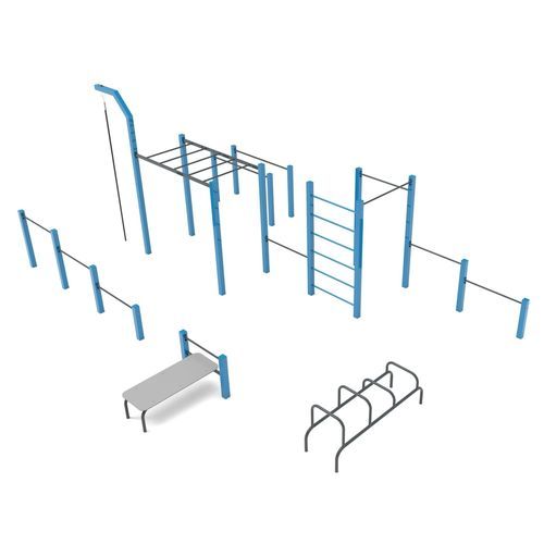Parc de street workout pour fitness - P-132  - Free Kids s.c. - abduction / extension / en métal