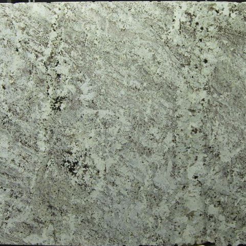 Plaque de pierre en granit - ALASKA WHITE - WALL GRANITE SERVICE SRL - pour sol / brossée / verte