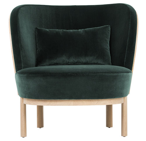 Fauteuil classique - SERENE - Paulo Antunes - en tissu / en bois / vert