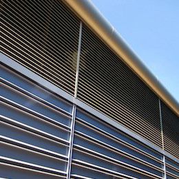 Grille de ventilation en métal - Q-SPL - AFS International B.V. - linéaire / d'extérieur / pour façade