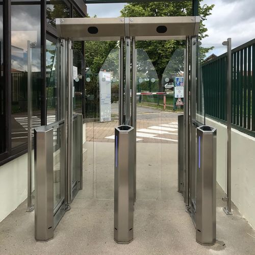 Couloir rapide pour contrôle d'accès automatique - PASO-Evo - OLLAGNIER SCA - de sécurité / en acier inoxydable / en acier