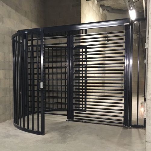 Tourniquet toute hauteur - TRN-SP - OLLAGNIER SCA - en acier inoxydable / pour contrôle d'accès automatique / en acier