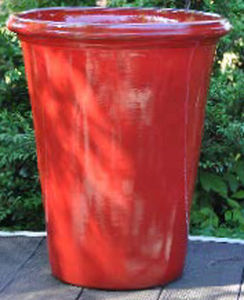 Pot de jardin en terracotta - COQUELICOT : BAOBAB - Les Poteries d'Albi - rond