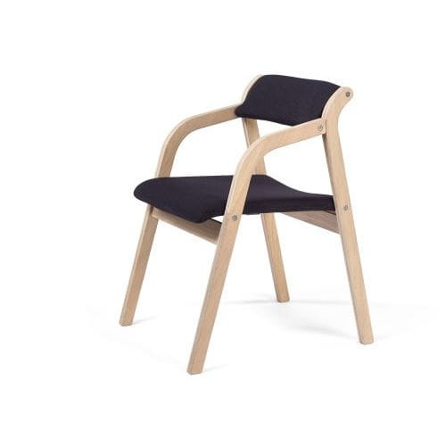 Chaise contemporaine - CINEMA - Mmood - d'intérieur / en bois / tapissée