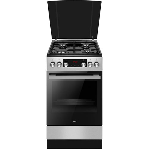 Cuisinière à gaz - 523GES3.33PaHZpTsDpA(Xsx) - Amica - électrique / 4 foyers / 1 four