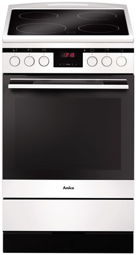 Cuisinière électrique - INTEGRA : 514IE3.319TSDPHBJQ(W) - Amica - à induction / vitrocéramique